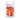 Prym Love Druckknöpfe farbig, nähfreie Pressverschlüsse Kunststoff Blume 13,2;7mm versch. Rot/Gelb/Orange - 30 Stk