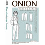 ONION-Muster 4011 Zigarettenhose mit Taschen Größe 34-46