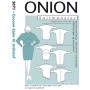 ONION Schnittmuster 2071 Cocoon Kleid Größe. XS-XL