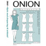 ONION Schnittmuster 2060 Kleid mit Drachenring Größe. XS-XL