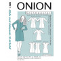 ONION Schnittmuster 2051 Kleid mit Seitenteil Größe 34-48