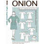 ONION Schnittmuster 2036 60's Inspired Dress Größe 34-48