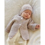 Sleep Tight by DROPS Design - Strickmuster mit Kit Baby-Strickjacke mit Raglan Muster Größen Neugeborene bis 9 Monate