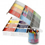 Colortime Farbkreide, Sortierte Farben, L 10 cm, Dicke 11 mm, 12x24 Stk/ 1 Pck