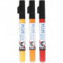 Plus Color Marker, 5,5 ml, L 14,5 cm, Strichstärke 1-2 mm, 3 Stk/ 1 Pck