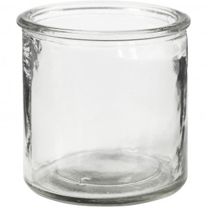 Glas für Teelichter, H: 7,8cm, D: 7,8cm, 6 Stk