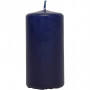 Kerzen, Blau, H 100 mm, D 50 mm, 6 Stk/ 1 Pck