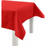 Tischdecke aus Stoff-Imitat, B 125 cm, 70 g/qm, 10 m, Rot