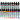 Kerzenwach-Stifte, 20x25ml, versch. Farben
