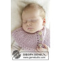Serene by DROPS Design - Strickmuster mit Kit Baby-Deckchen Größen 0-4 Jahre