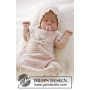 Beth by DROPS Design - Häkelmuster mit Kit Baby-Kleid Größen 0-4 Jahre