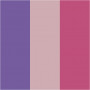 Plus Colour Marker, fuchsia, dusty pink, dark lilac, L: 14,5 cm, Strichstärke 1-2 mm, 3 Stk./ 1 Pk.
