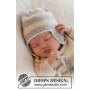 Heartthrob Hat by DROPS Design - Häkelmuster mit Kit Baby-Mütze Größen 1 Monat - 4 Jahre