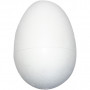 Styropor-Eier, Weiß, H 12 cm, 25 Stk/ 1 Pck