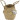 Korb aus Seegras, H 7/15 cm, D: 16 cm, 1 Stck.