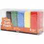 Soft Foam, 6x10 g, sortierte Farben