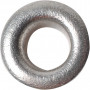 Ösen, D: 8 mm, H 3 mm, 50 Stck., Silber