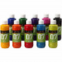A-Color Glas-/Porzellanfarbe, Sortierte Farben, 10x250 ml/ 1 Box