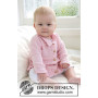 Lea by DROPS Design - Strickmuster mit Kit Baby-Jacke Größen 4-9 Monate