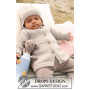 Samuel Jacket by DROPS Design - Strickmuster mit Kit Baby-Jacke Größen 4-9 Monate