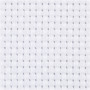 Aida-Stoff, Größe 50x50cm, 35 Löcher auf 10cm, 1 Stk, Weiß