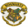 Hogwarts-Bügelaufkleber 6,3x5,7cm