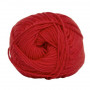 Hjertegarn Cotton No. 8 Garn 4500 Rot
