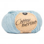 Mayflower Easy Care Cotton Merino Garn Solid 27 Blue-Eyed Mary