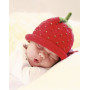 Sweet Strawberry by DROPS Design - Strickmuster mit Kit Baby-Mütze Größen 1 Monat - 4 Jahre