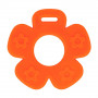 OPRY Beißring Blume Orange Ø65mm - 1 Stk