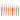 Infinity Hearts Rainbow XXS Häkelnadel-Set 13cm 0,5-2,75mm 10 Größen