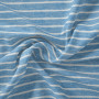 Avalana Jersey Melangestoff gestreift 160cm Farbe 160 - 50cm