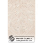 Sweet Leaves by DROPS Design - Strickmuster mit Kit Tuch 150x75cm