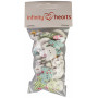 Infinity Hearts Buttons Elefanten aus Holz ass. Farben 29x20 mm - 50 Stück
