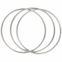 Infinity Hearts Metallring Silber Ø10cm - 3 Stk