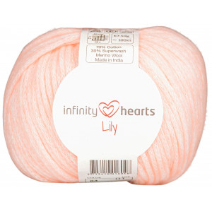 Infinity Hearts Lily Garn 04 Pfirsisch
