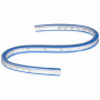 Infinity Hearts flexibles/Kurven-Lineal Blau/Weiß 30cm