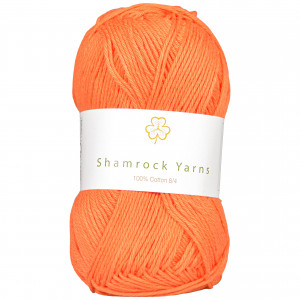 Shamrock Yarns 100% Cotton 8/4 Garn 24 Dusty Light Orange