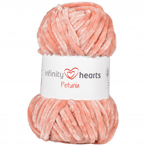 Infinity Hearts Petunia Garn 08 Pfirsisch