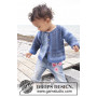 Corner Jacket by DROPS Design - Strickmuster mit Kit Baby-Jacke Größen 1 Monat - 4 Jahre