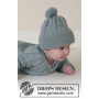 Little Prince by DROPS Design - Strickmuster mit Kit Baby-Strickjake, Mütze, Fäustlinge und Schühchen Größen 4-8 Monate