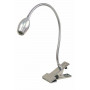 Kleiber LED Clip-Lampe 360° Flexibel Silber 38cm
