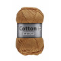 Lammy Cotton 8/4 Garn 116 Hellbraun