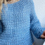 Lily's Sweater by Rito Krea - Häkelmuster mit Kit Größen XS-XL