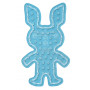 Hama Maxi Stiftplatte 8228 Kaninchen Transparent - 1 Stk