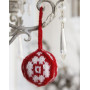 Christmas Decoration balls by DROPS Design - Strickmuster mit Kit Weihnachtskugeln 8-9cm - 4 Stk