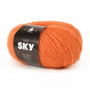 Mayflower New Sky Garn Unicolor 89 Staubige Orange