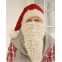 Mr. Kringle by DROPS Design - Strickmuster mit Kit Weihnachtsmütze, Schal und Bart Größen S-L