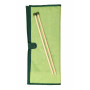 KnitPro Bamboo Jackenstricknadeln Set Bambus 10 Paar 25cm 3-10mm