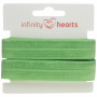 Infinity Hearts faltbares Elastikband 20mm 549 Hellgrün - 5m